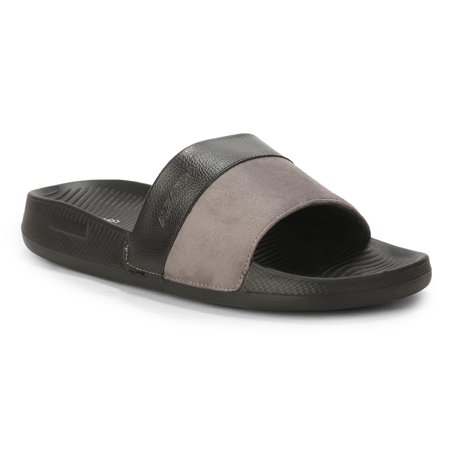 Men's Suede Strap Comfort Slides