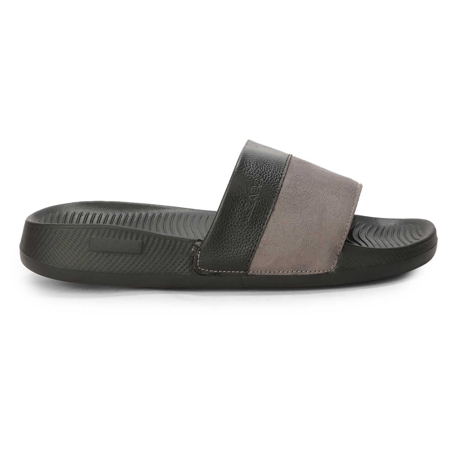 Men's Suede Strap Comfort Slides