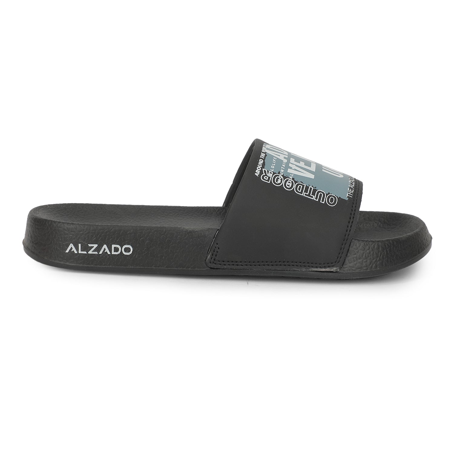 Men’s Printed Strap Comfort Slider