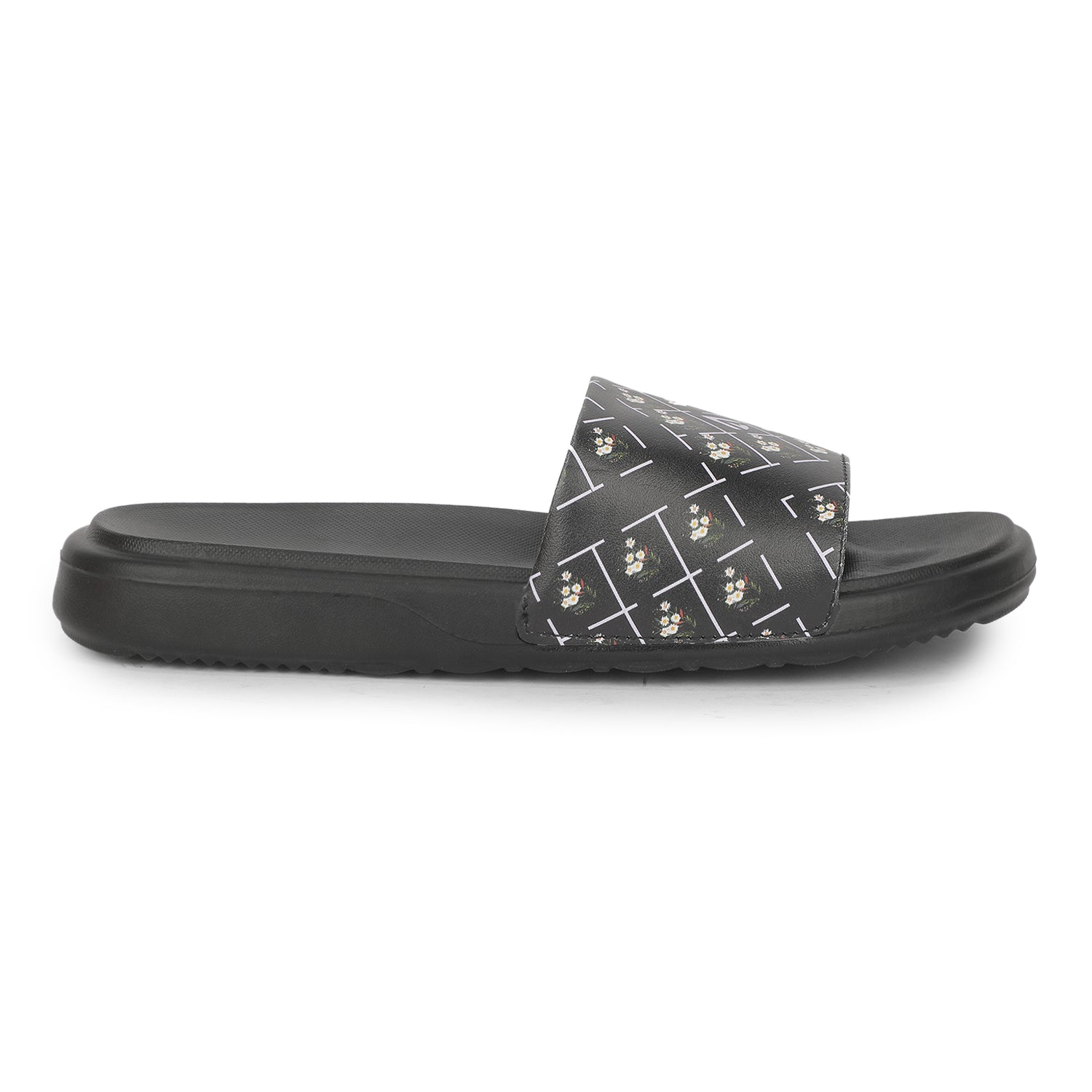 Women’s Monogram Print Comfort Slider