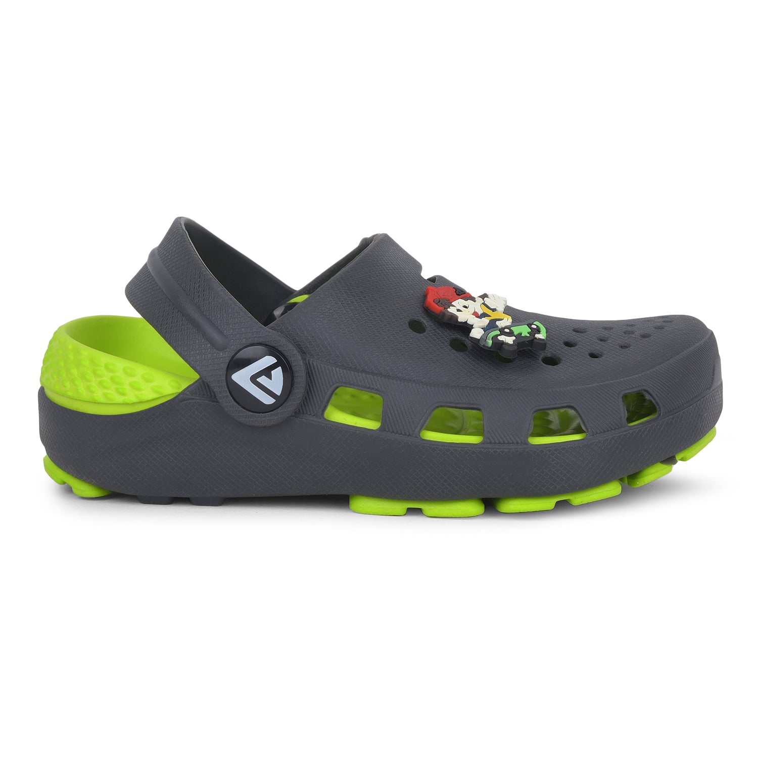 Dual Pop Contrast Clog Shoes