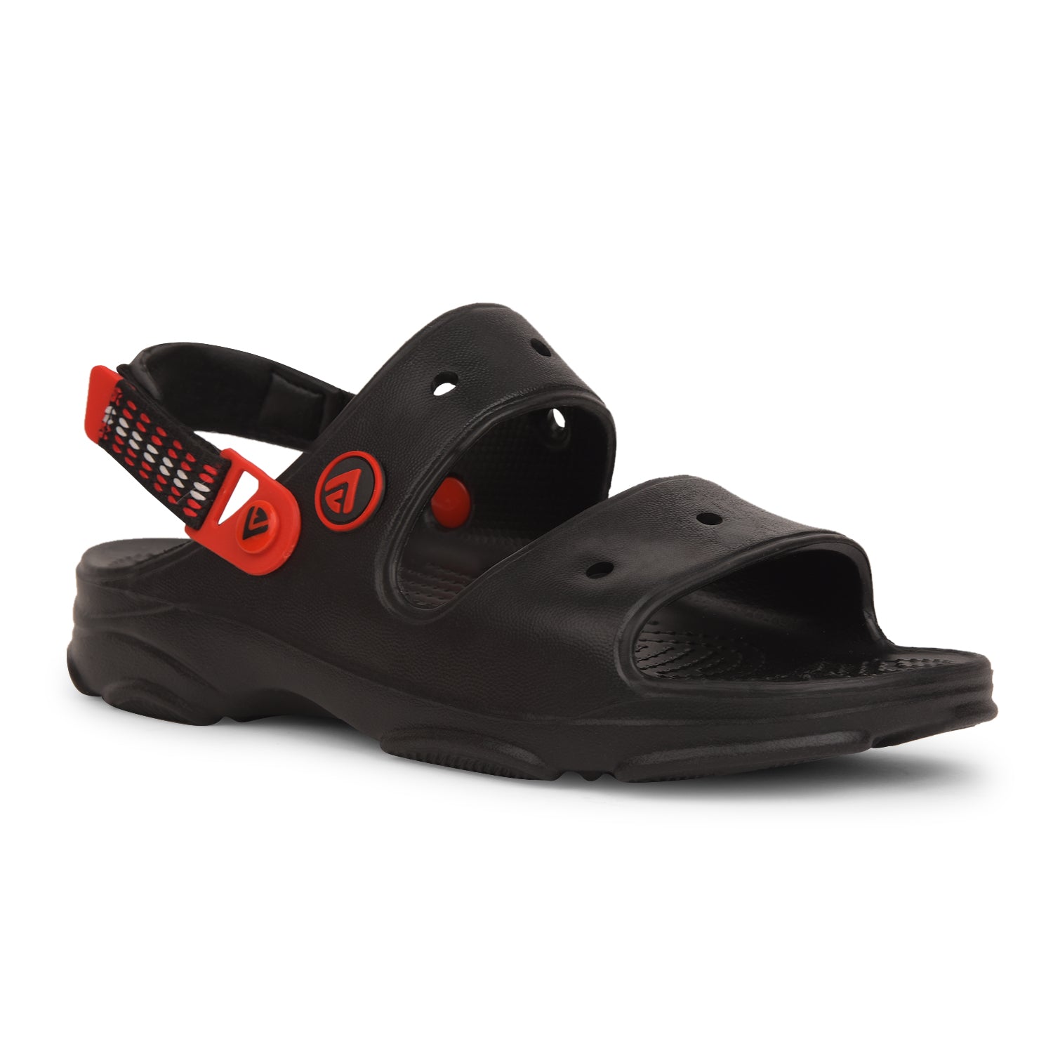 Open Toe Strap Clogs with Grip Sole